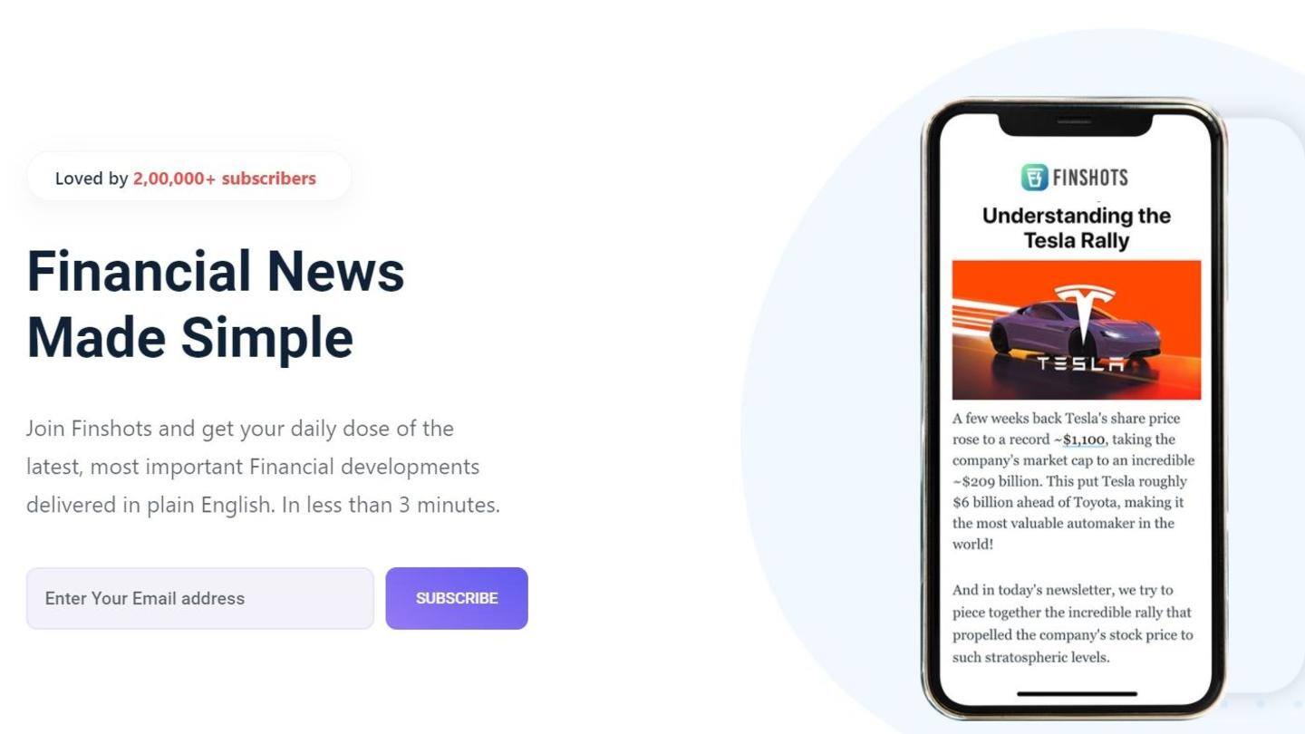 Finshots delivers three-minute reads about everything finance Finshots delivers three-minute reads about everything finance