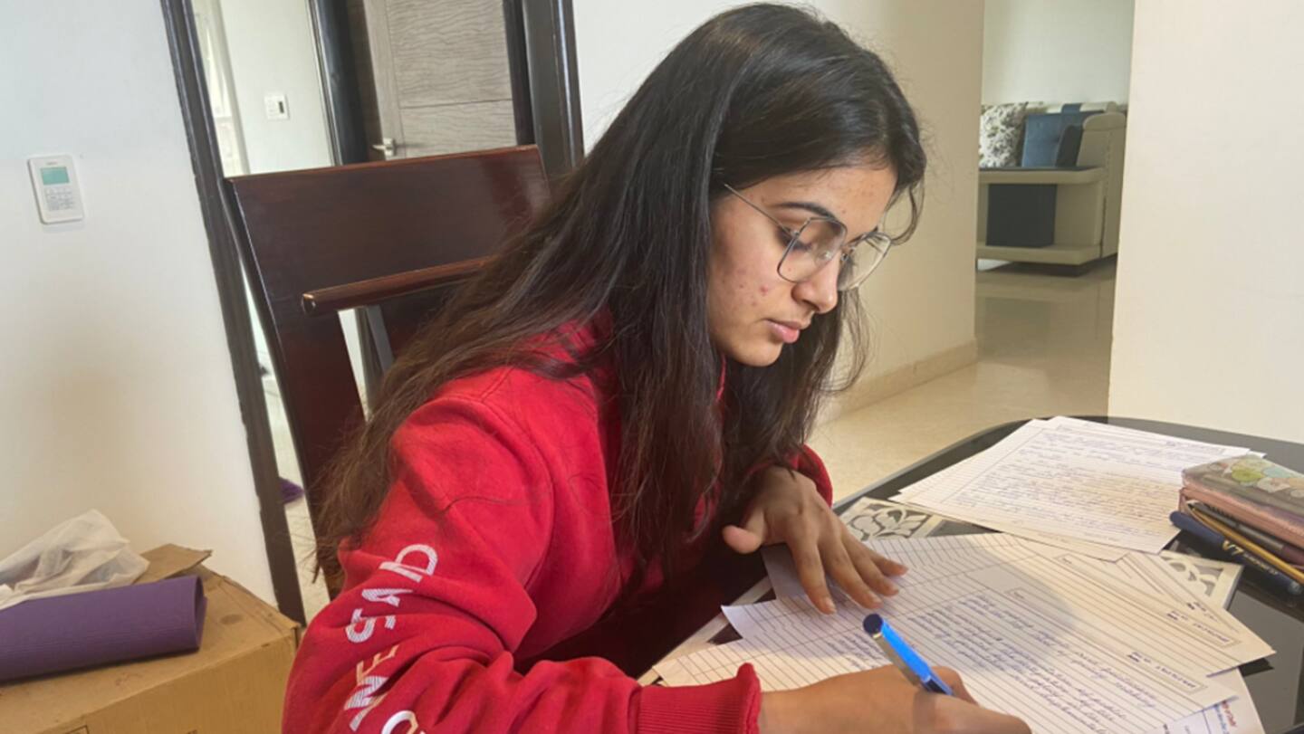 Her events are not clashing with her exam dates Her events are not clashing with her exam dates