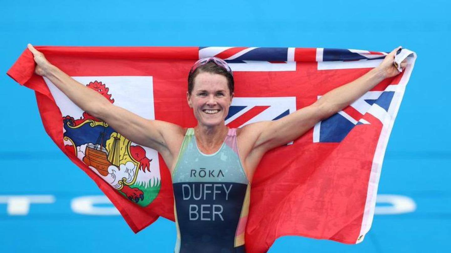 Flora Duffy scripts history for Bermuda, Dean shines in swimming Flora Duffy scripts history for Bermuda, Dean shines in swimming