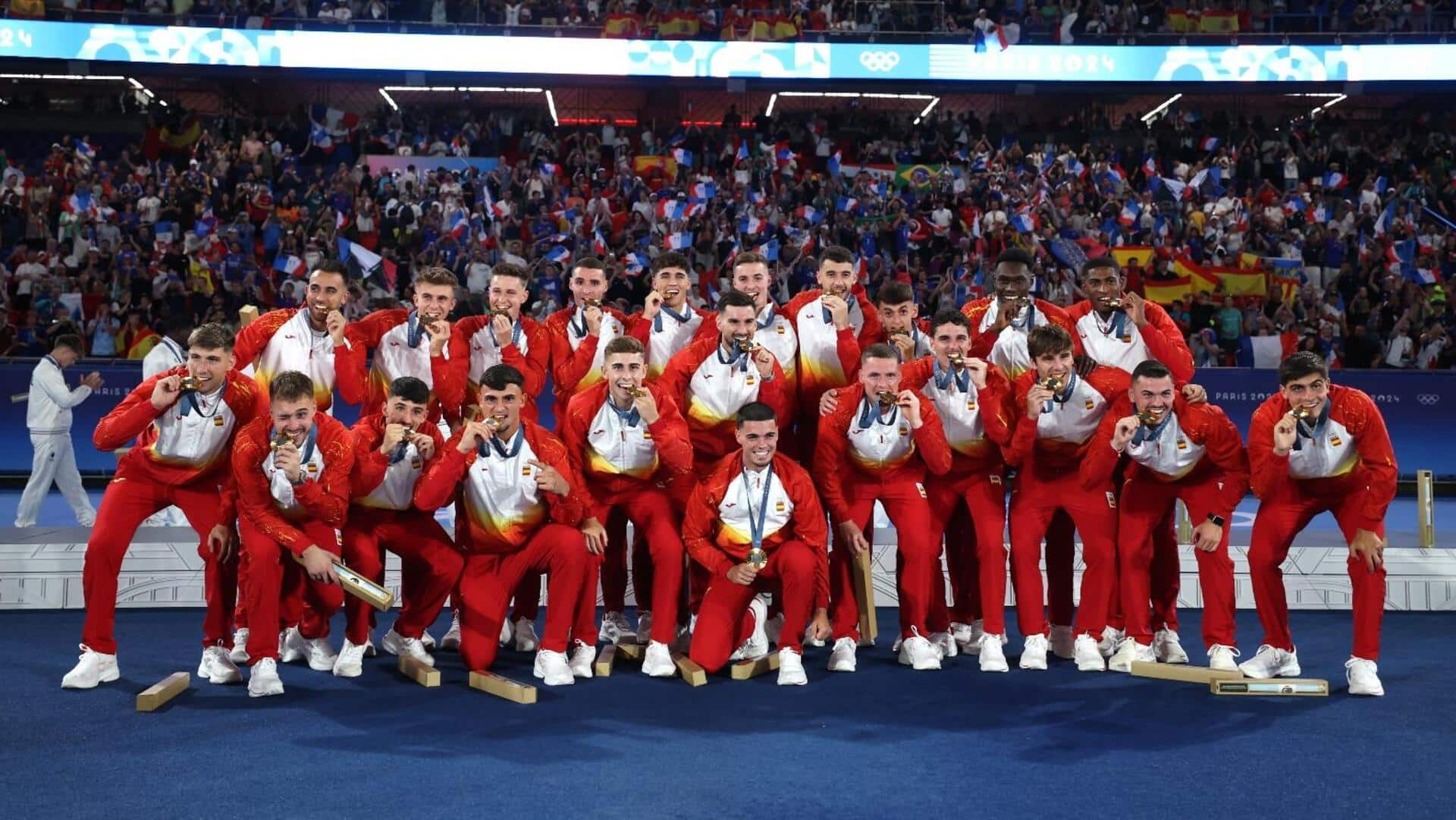 Paris Olympics, men's football: Journey of gold medal winners Spain