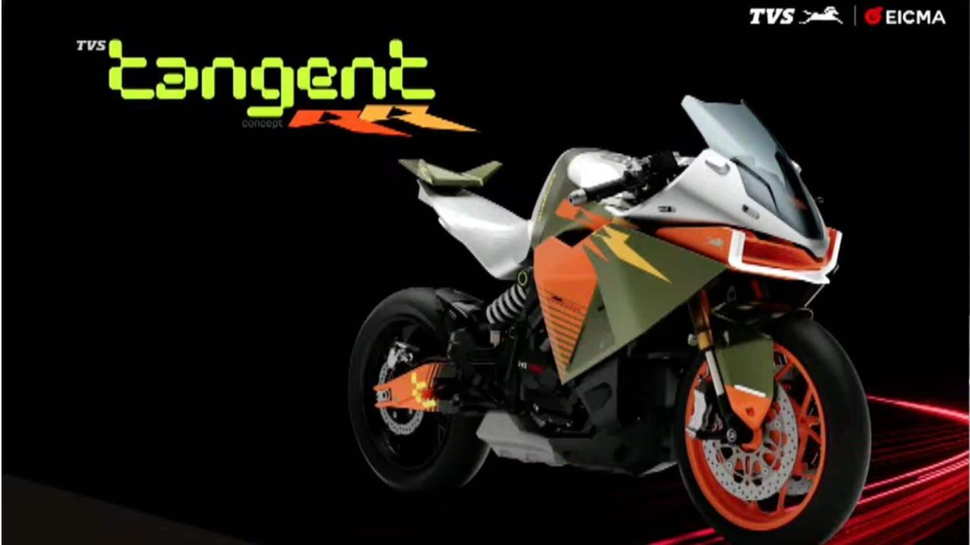 TVS's new Tangent RR concept bike is a racing beast