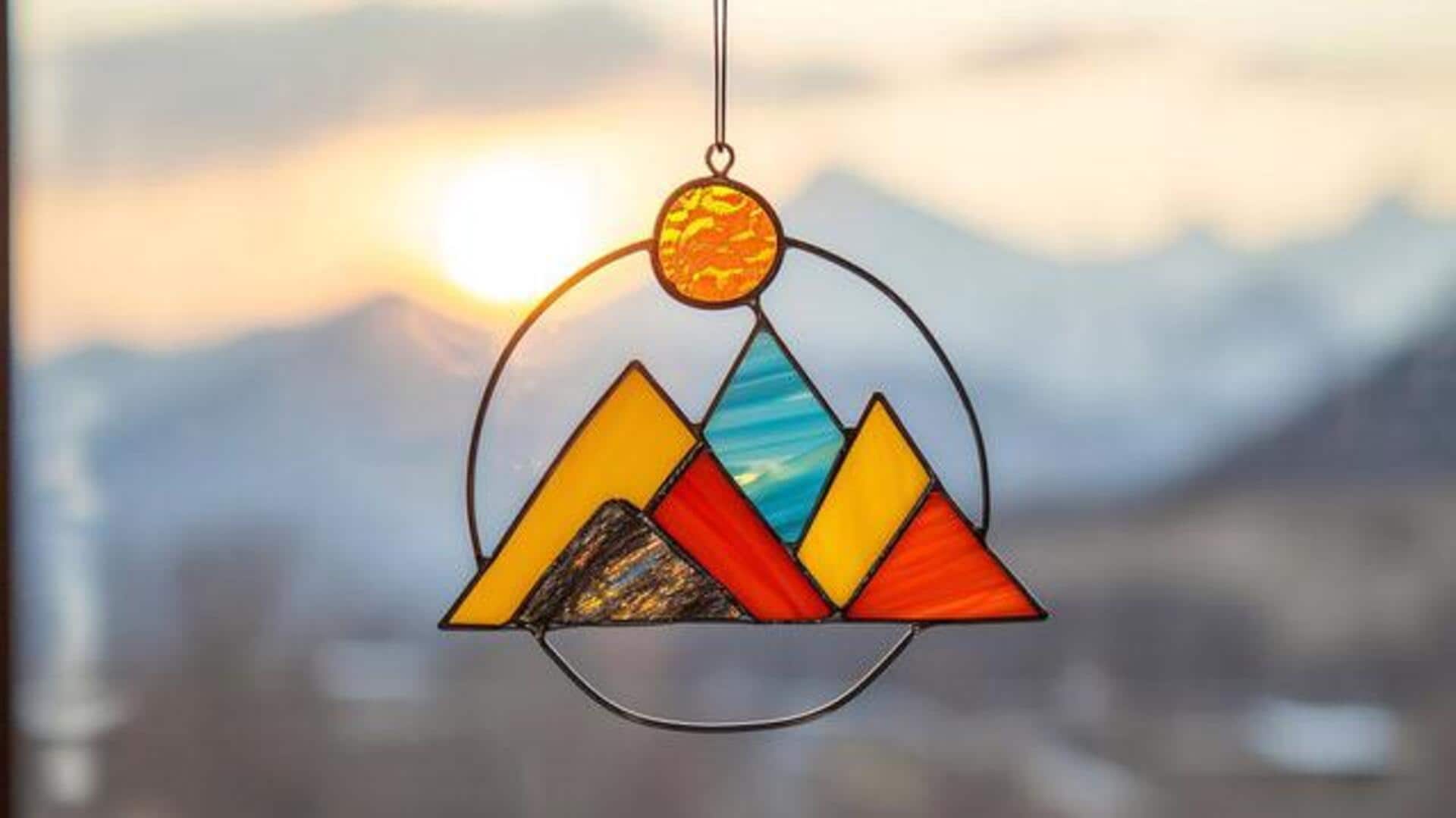 DIY: How to make sun catchers at home