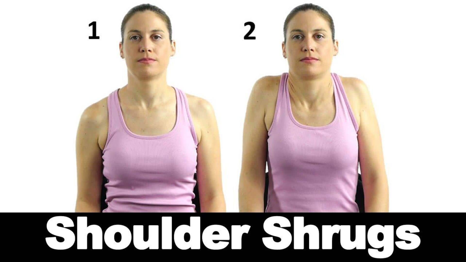 Shoulder shrugs aren't just a simple exercise