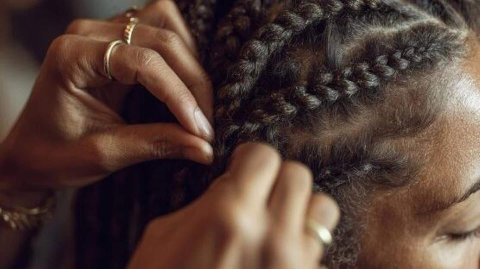 How to master a criss-cross ponytail