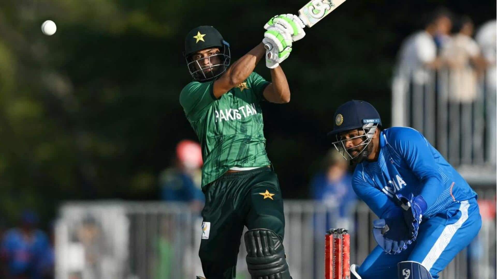 Hasan Nawaz records highest individual score in India-Pakistan T20Is: Stats 