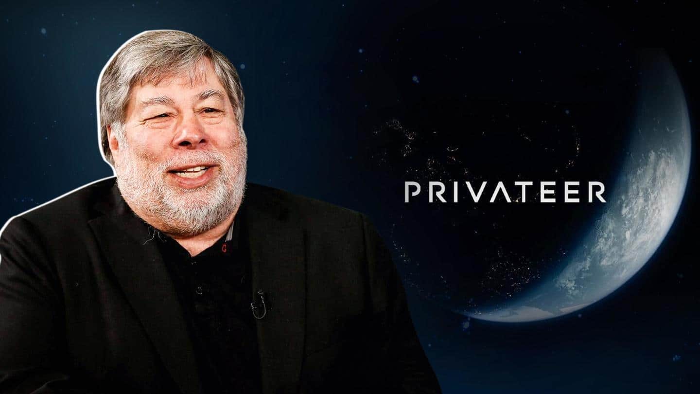 Apple co-founder Steve Wozniak announces private space company 
