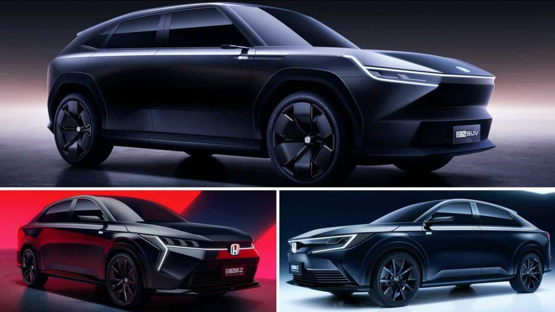 2023 Auto Shanghai: Honda showcases 3 all-electric SUV concepts