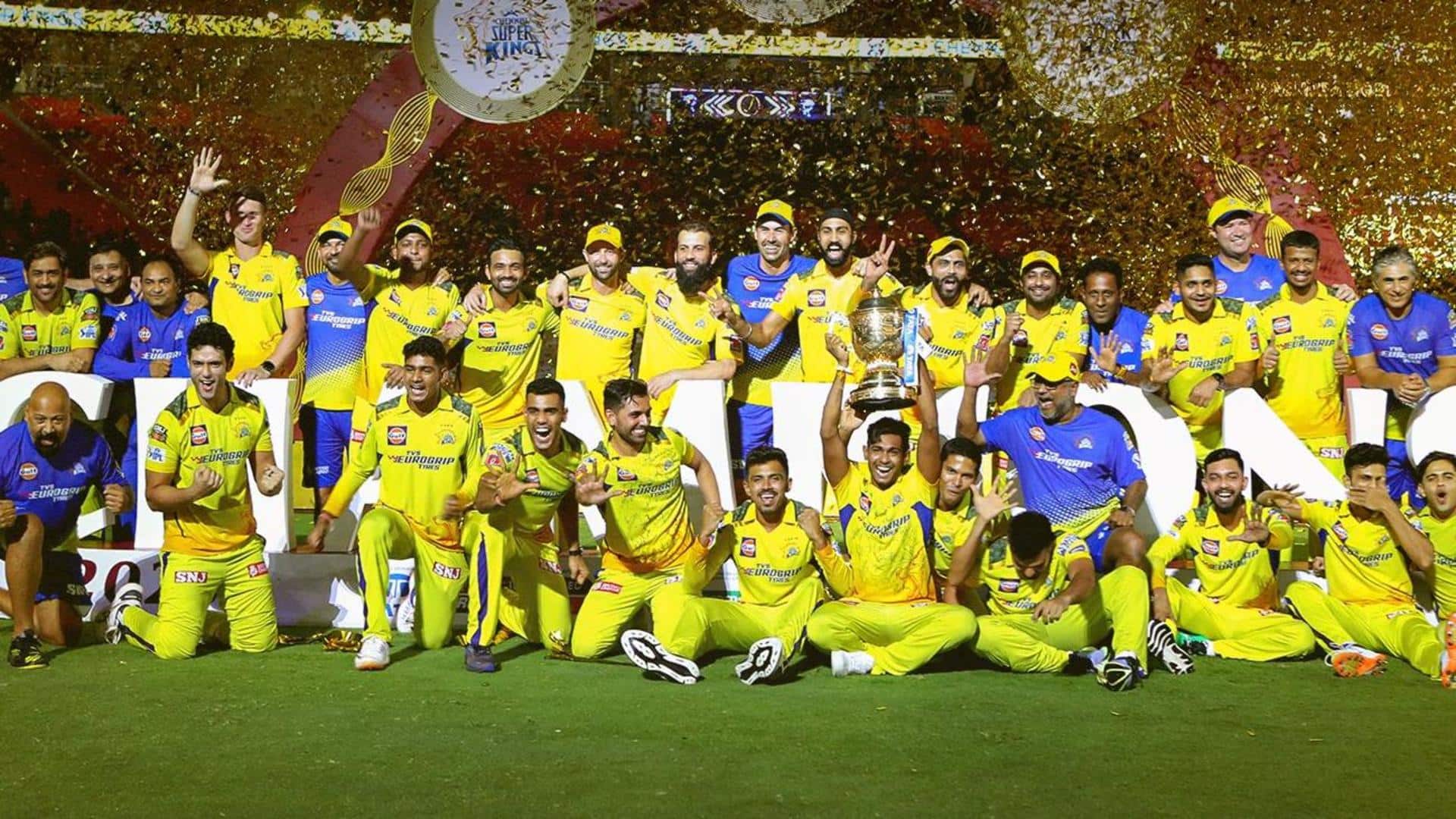 CSK crowned champions of IPL 2023, win record-equaling fifth title