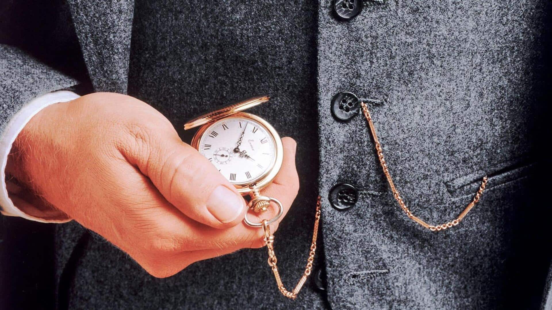 Timeless elegance: Modern pocket watch styling tips