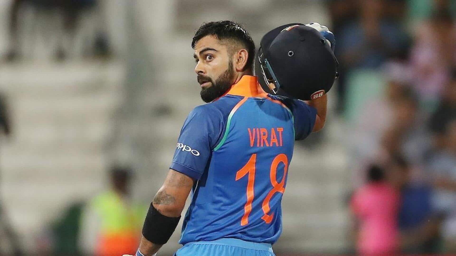 Virat Kohli set to complete 16,000 List A runs: Stats