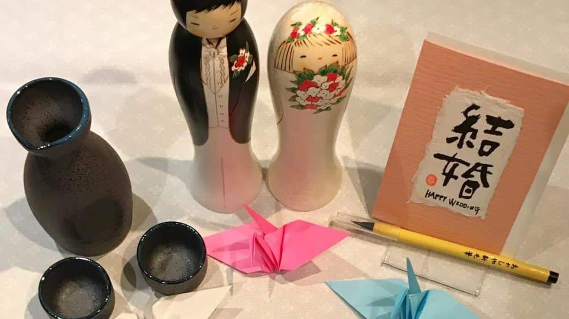 Gifts exchanged during Japanese weddings are very unique!