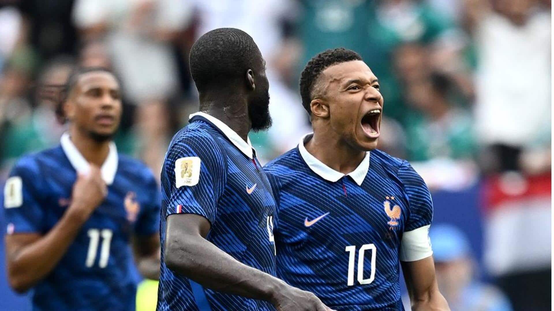 FIFA WC: France secure knockout stage berth with Iraq victory