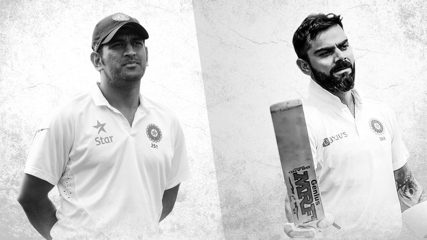 In 2014, Kohli took over in a similar manner In 2014, Kohli took over in a similar manner