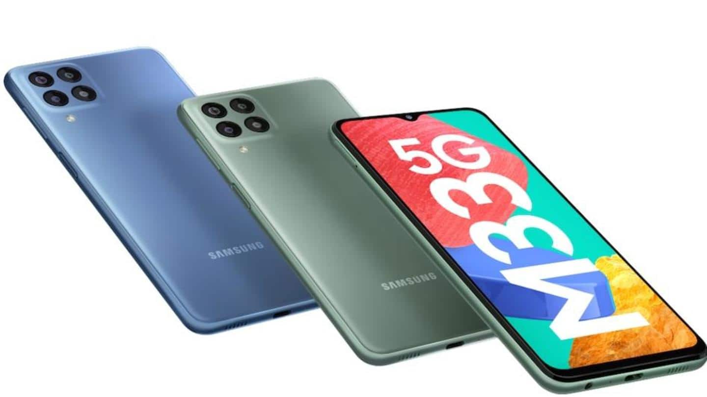 Samsung Galaxy M33 5G launched in India at Rs. 19,000