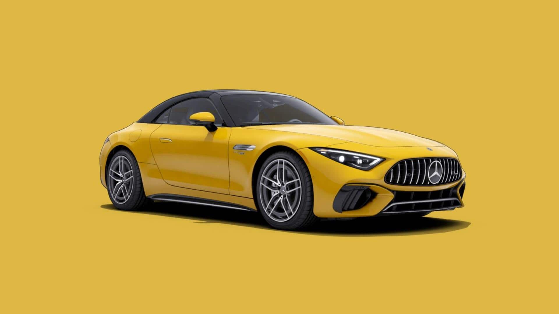 Mercedes-AMG SL 55 4MATIC+ Roadster launched at Rs. 2.35 crore