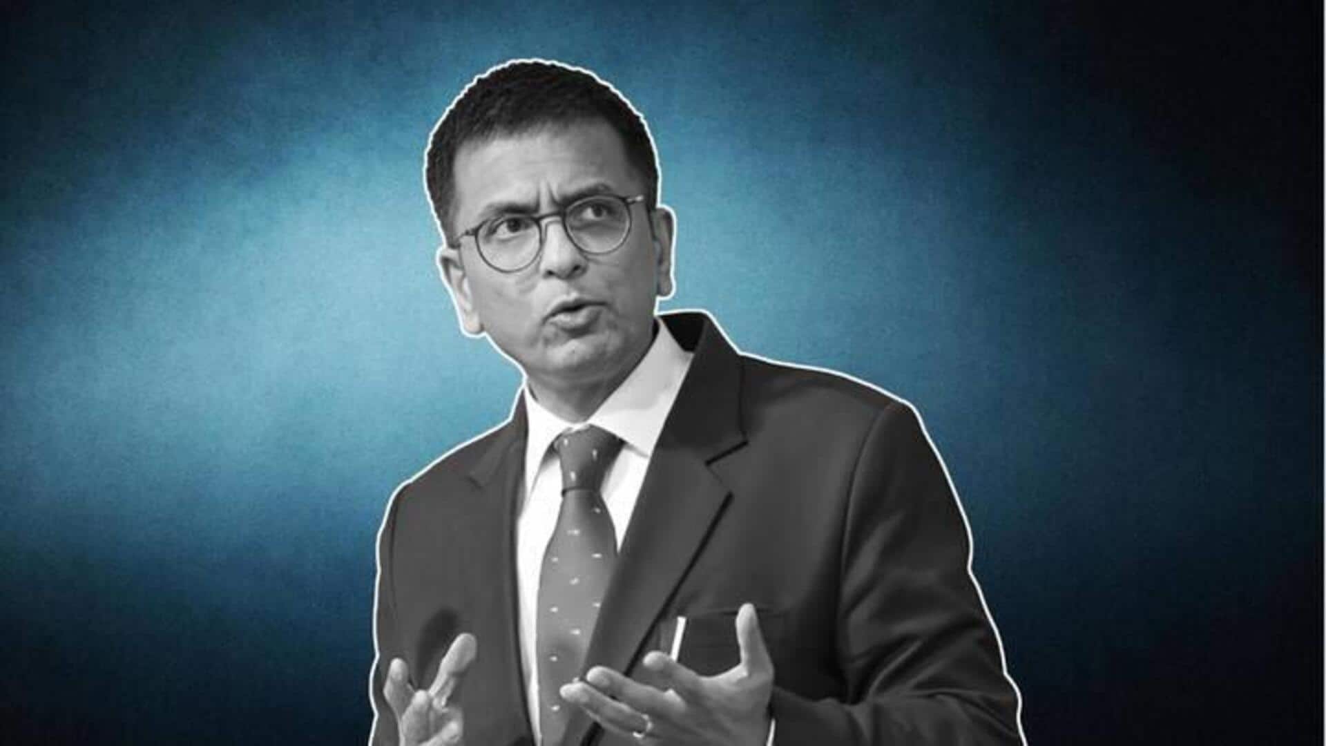 Indian courts prioritize marriage over individual: CJI DY Chandrachud