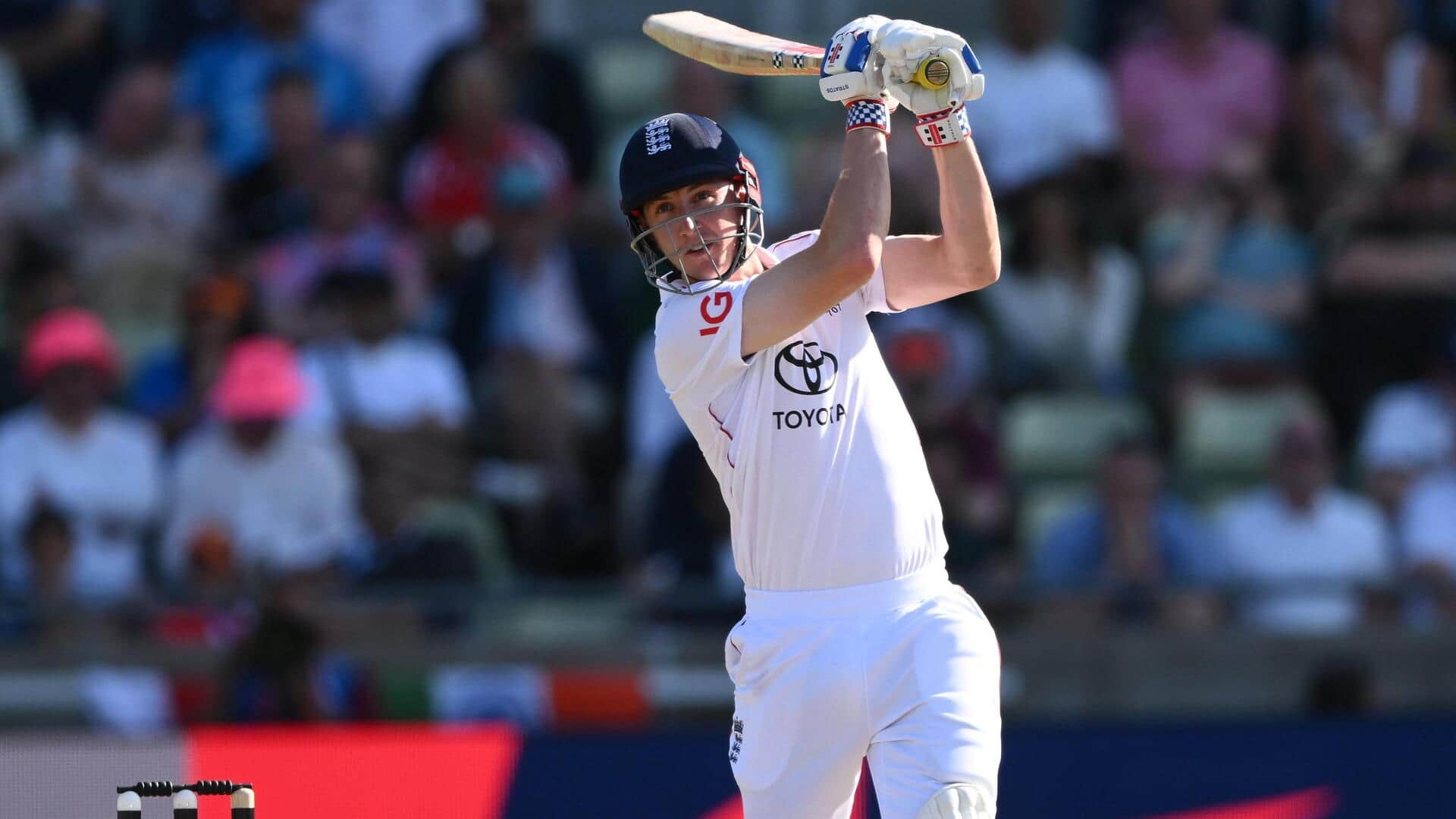 Harry Brook slams his maiden Test ton against India: Stats Harry Brook slams his maiden Test ton against India: Stats