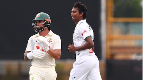 Did Australia register their lowest-ever Test score against Bangladesh? Stats