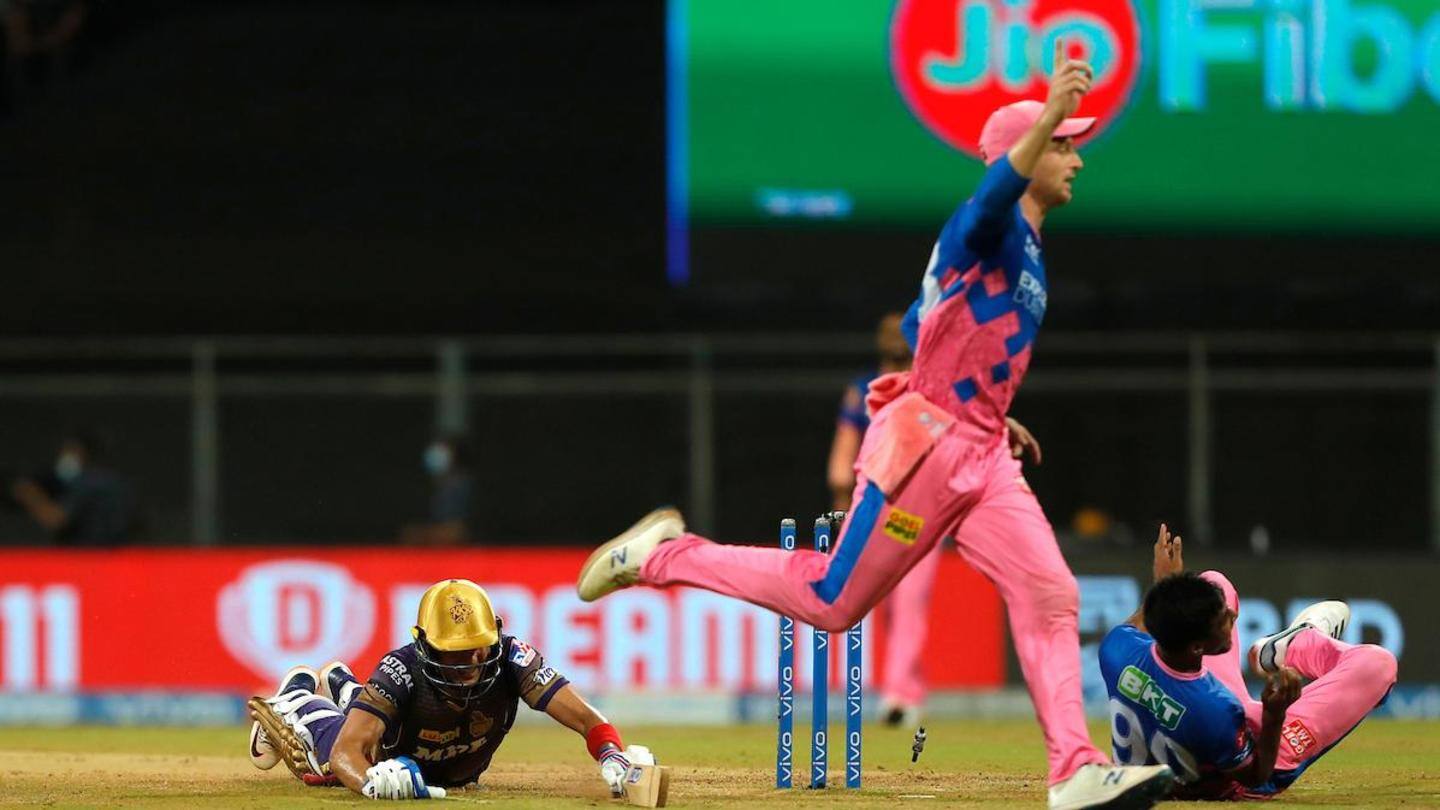 KKR struggle in the first six overs KKR struggle in the first six overs