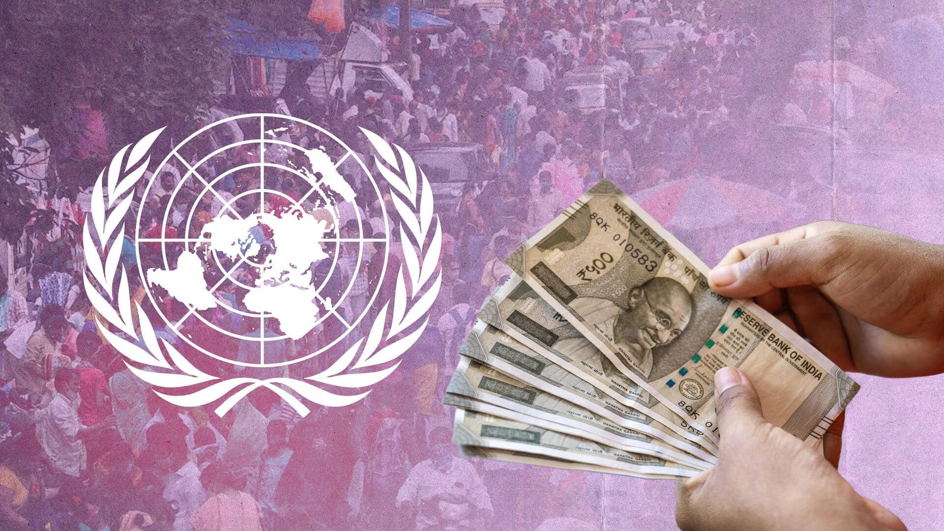 UN lauds India for lifting 415 million out of poverty