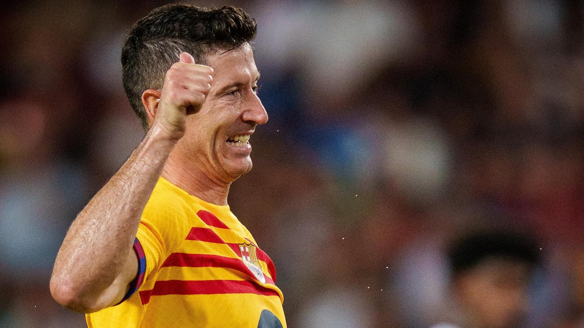 La Liga 2024-25, Robert Lewandowski helps Barcelona beat Valencia: Stats