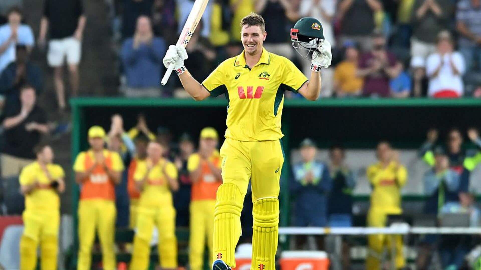 Three centurions for a side in an ODI innings Three centurions for a side in an ODI innings