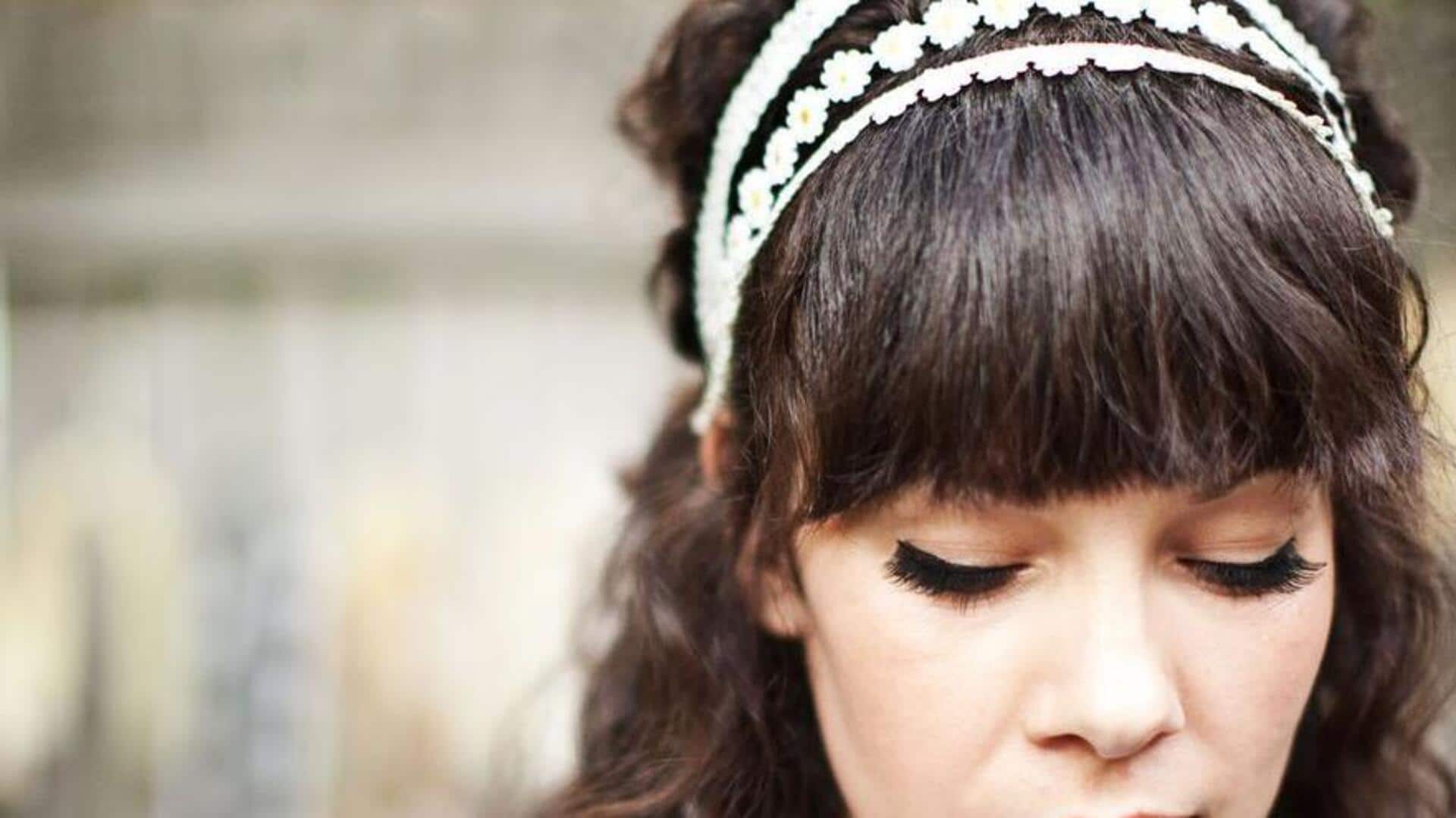 How to style bangs without cutting your hair