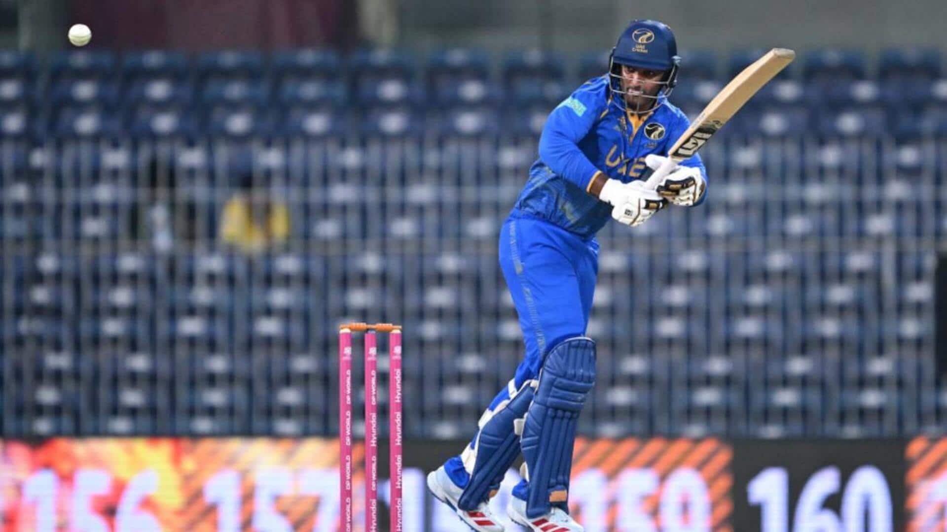 UAE's Muhammad Zohaib sent home from T20 WC: Here's why