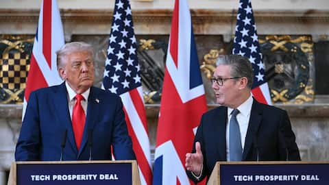 Trump threatens to revise UK trade deal amid Iran tensions