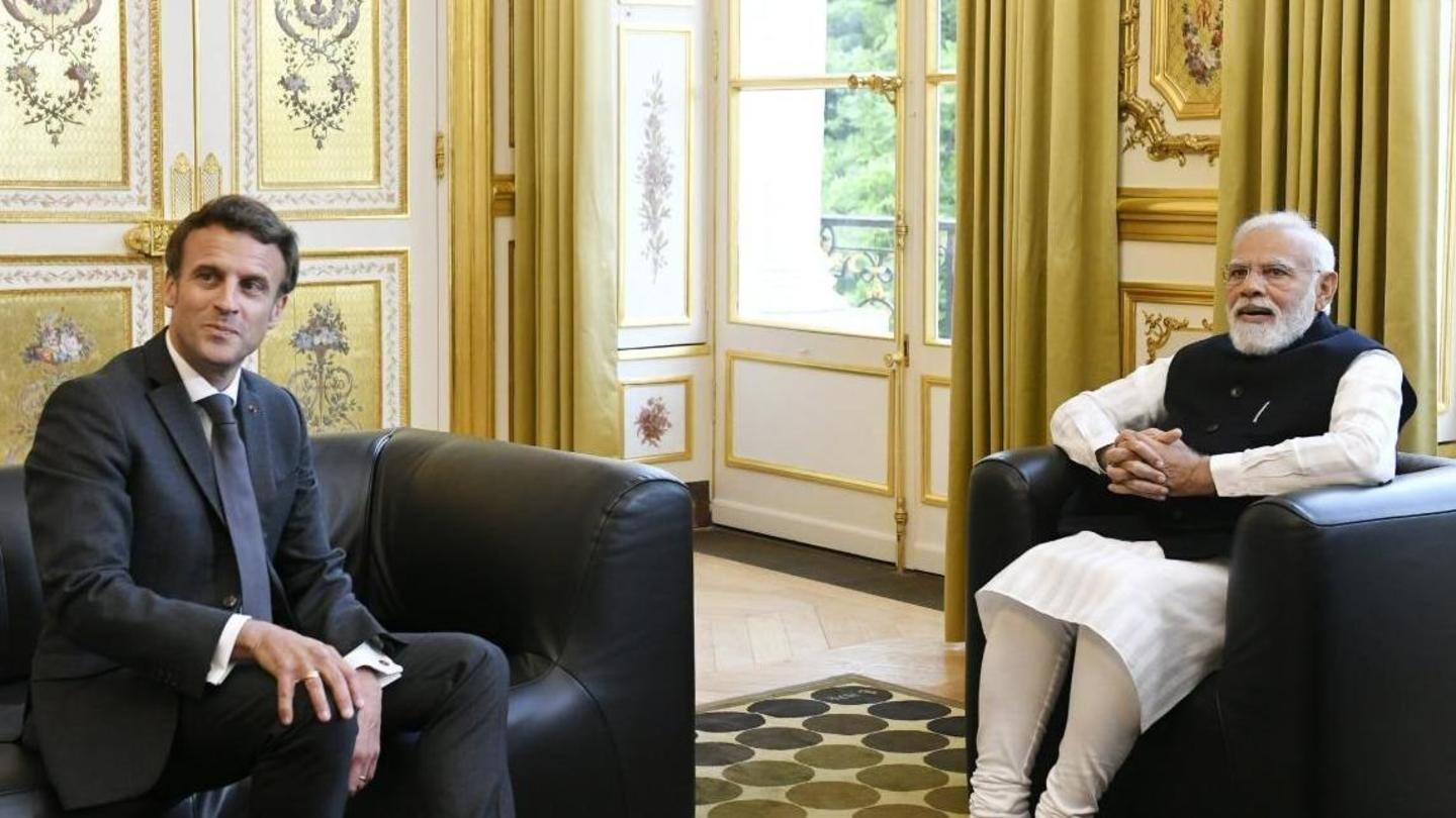 Paris meet with Macron concludes PM Modi's Europe tour