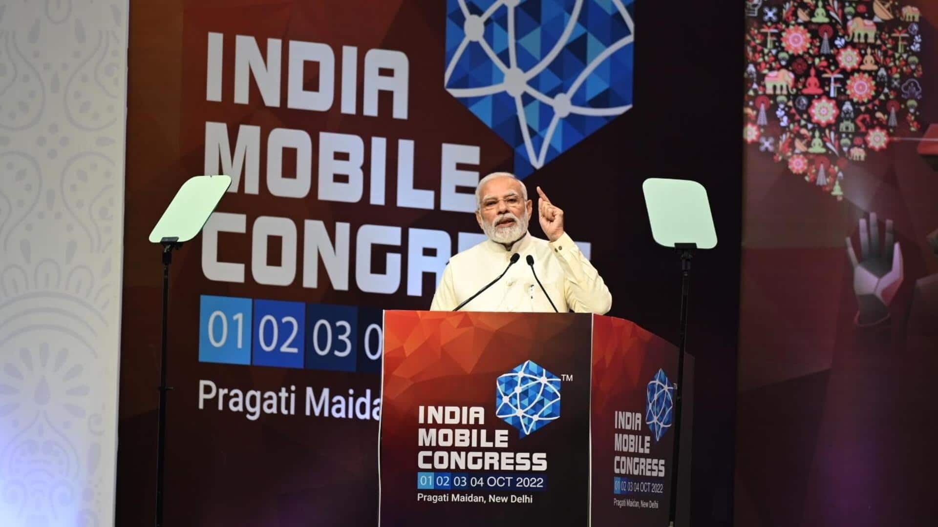 PM Modi to inaugurate India Mobile Congress on October 27