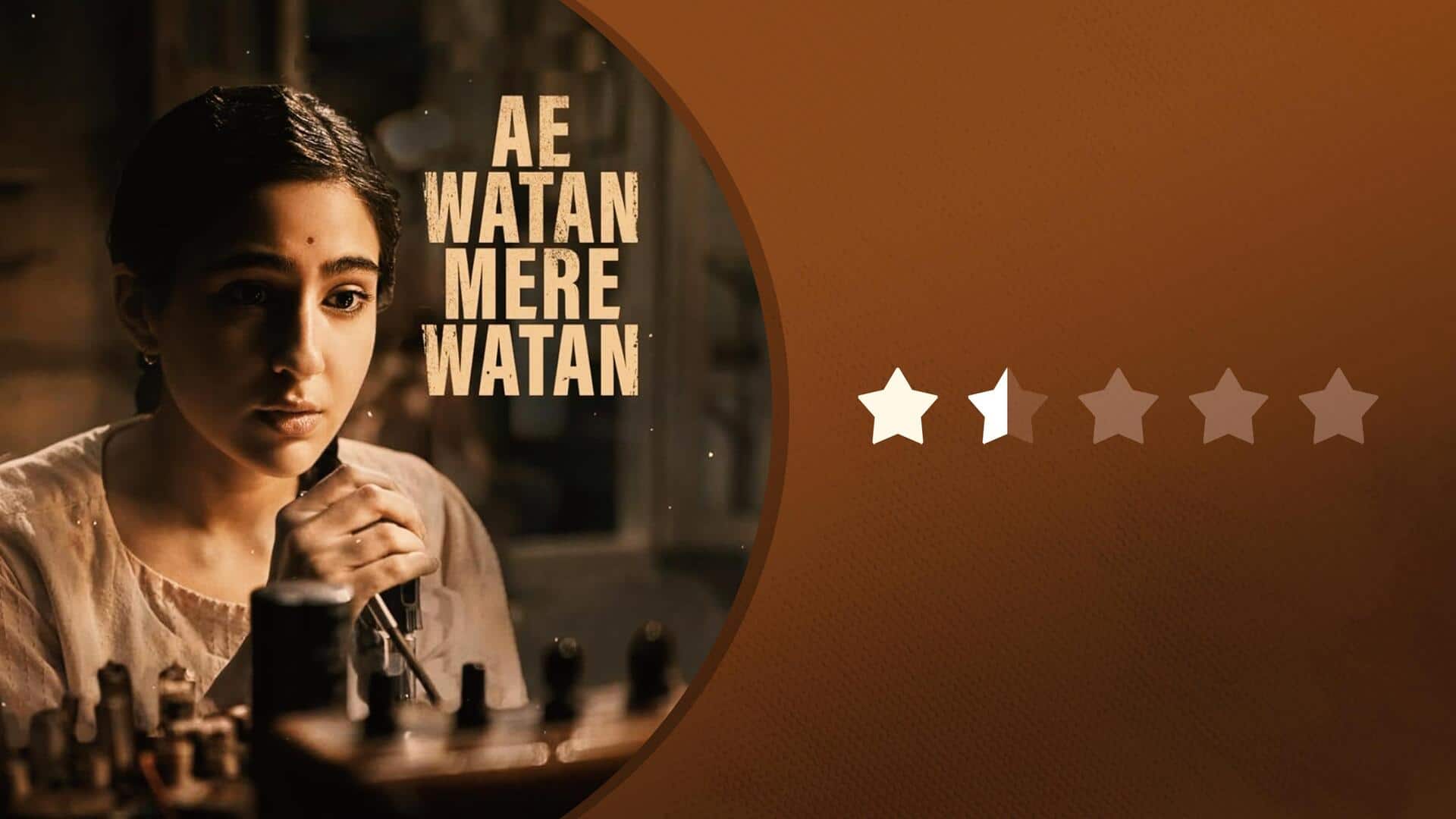 'Ae Watan Mere Watan' review: Meandering film has no ambition 