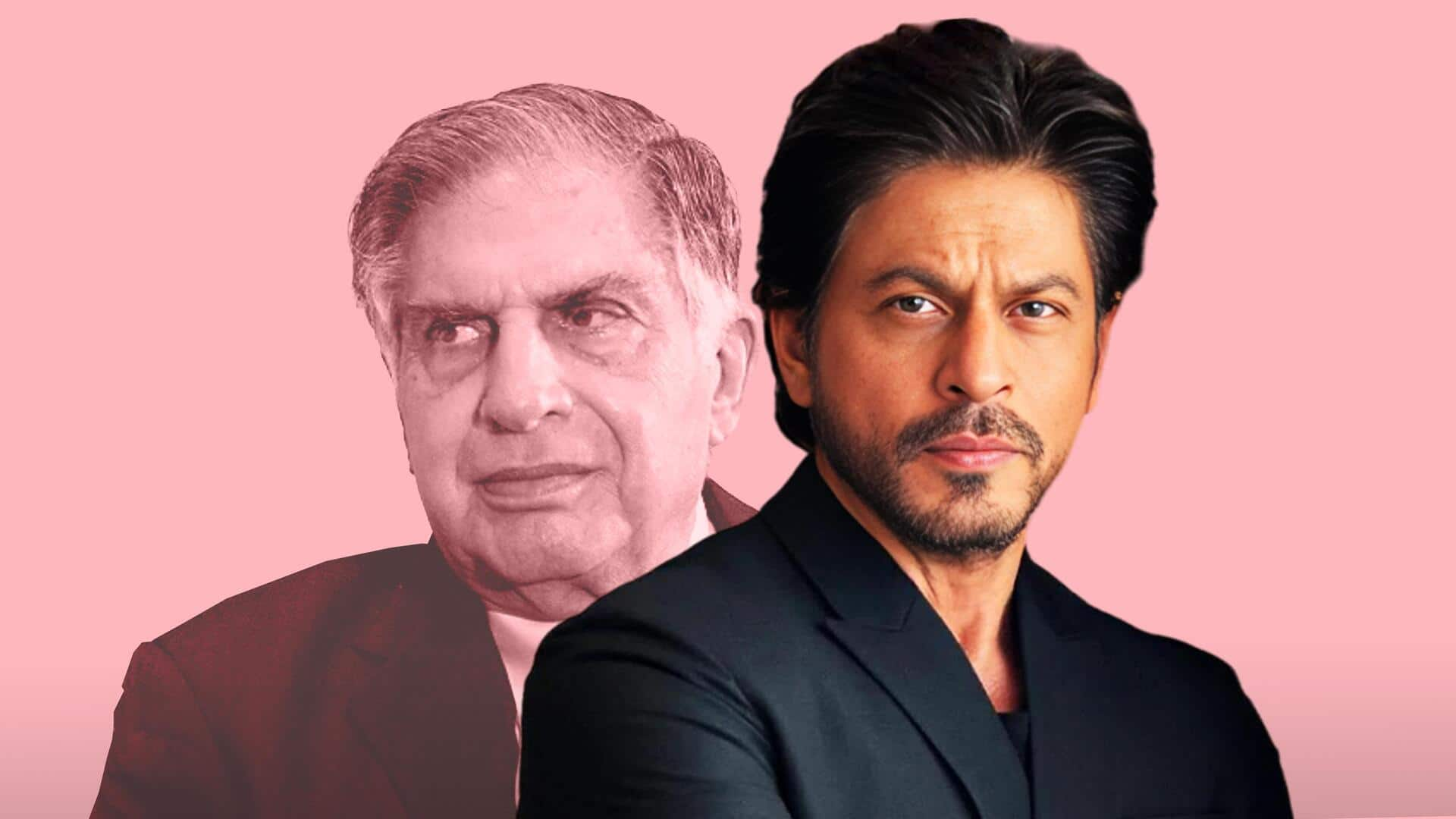 Business values, fantastic persona—How Ratan Tata inspired Shah Rukh Khan