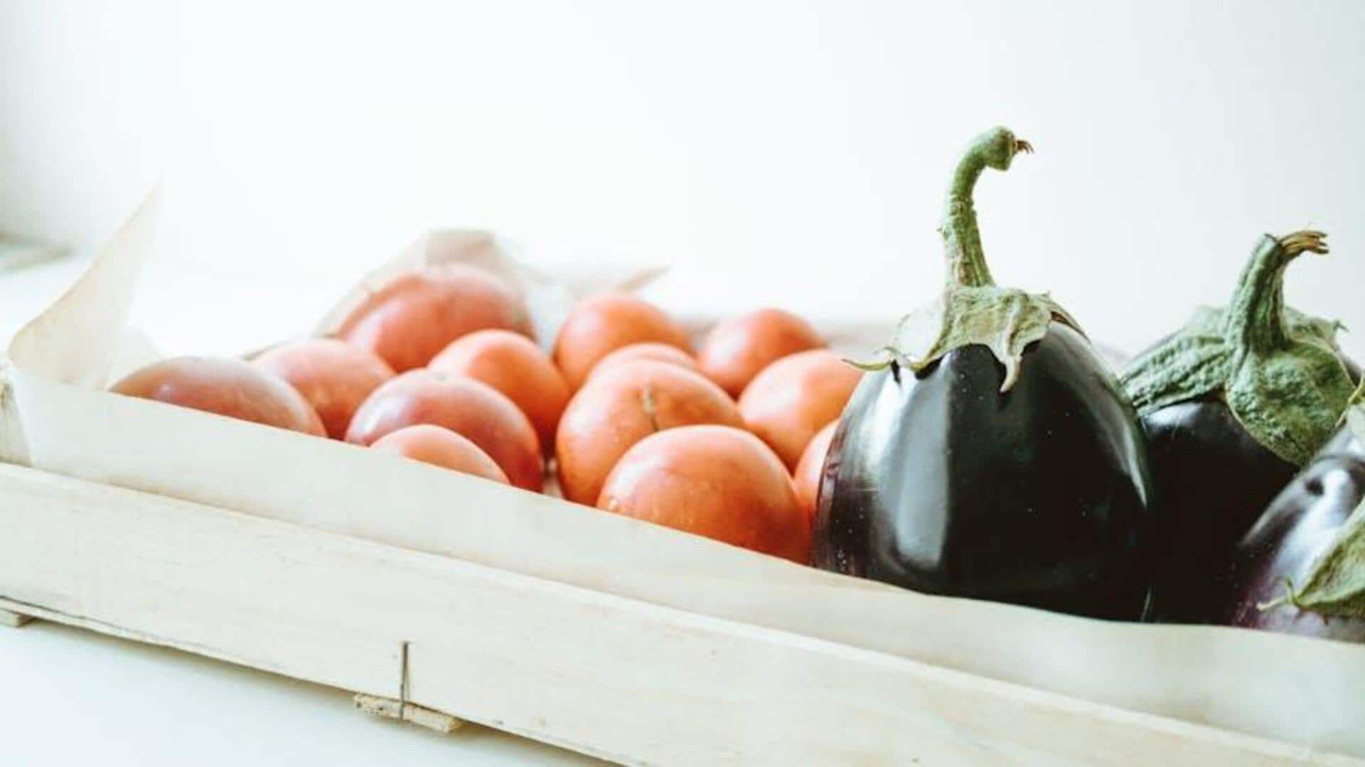 Cooking magic with fairy tale eggplant