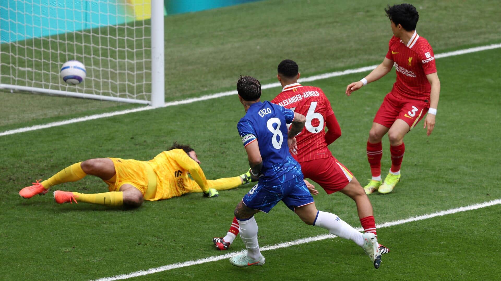 Chelsea defeat Premier League champions Liverpool 3-1: Key stats Chelsea defeat Premier League champions Liverpool 3-1: Key stats