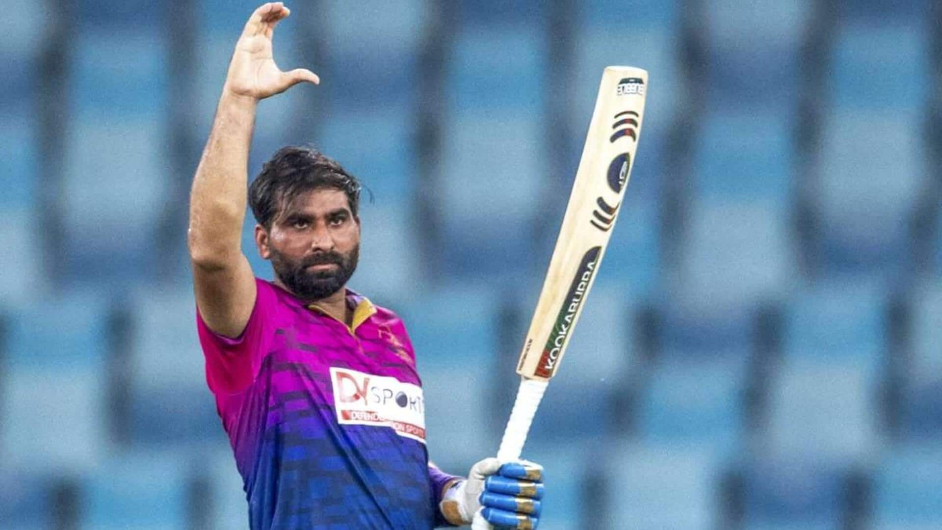Muhammad Waseem's blazing T20I half-century against Afghanistan goes in vain Muhammad Waseem's blazing T20I half-century against Afghanistan goes in vain