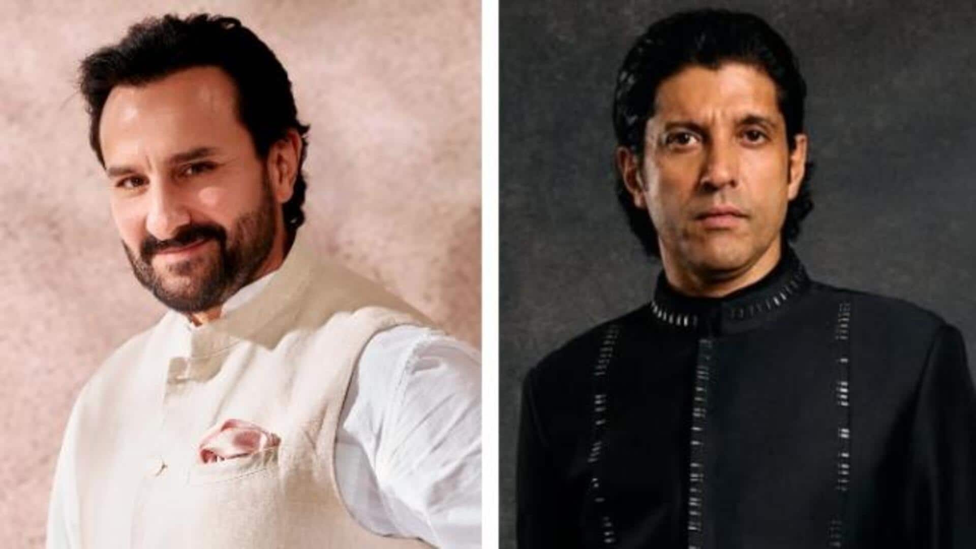 Saif to reunite with Farhan Akhtar for a new thriller