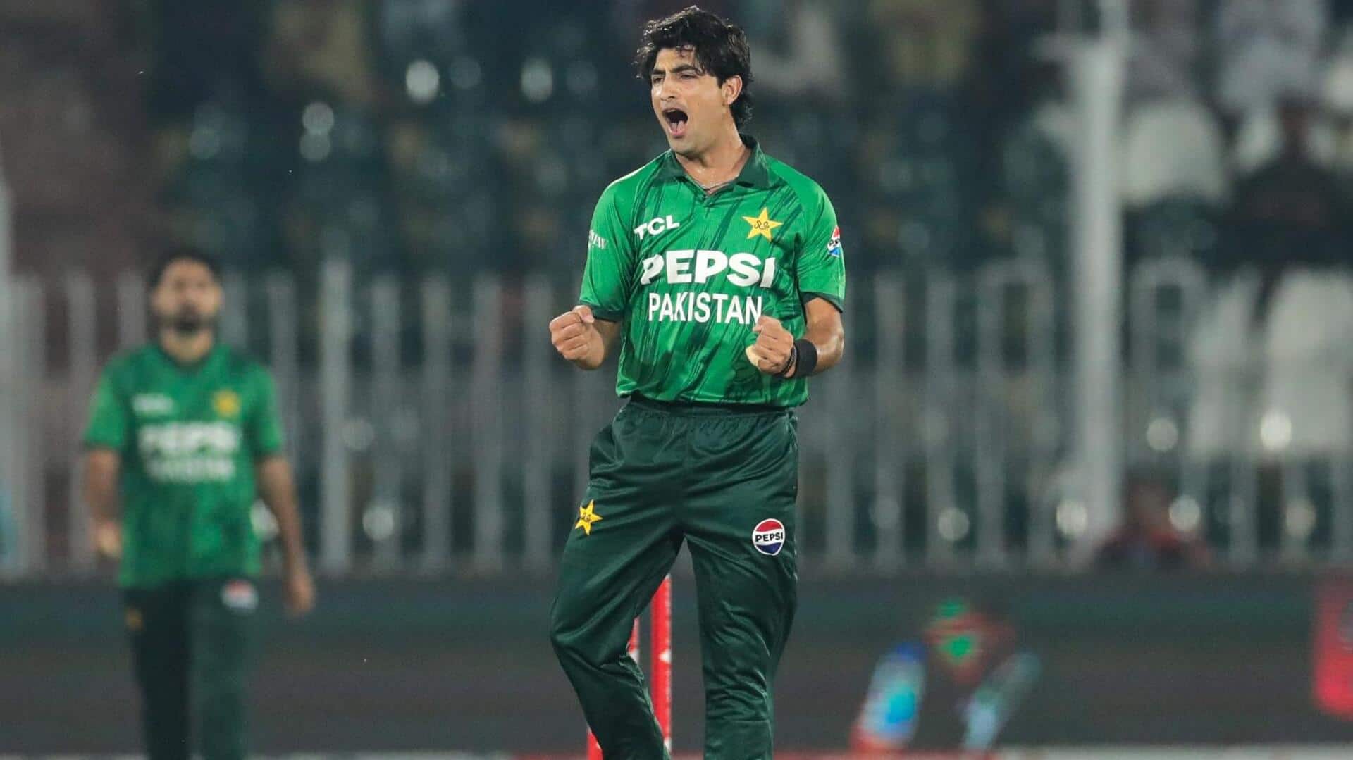 1st T20I, Naseem Shah claims 3/36 versus Sri Lanka: Stats