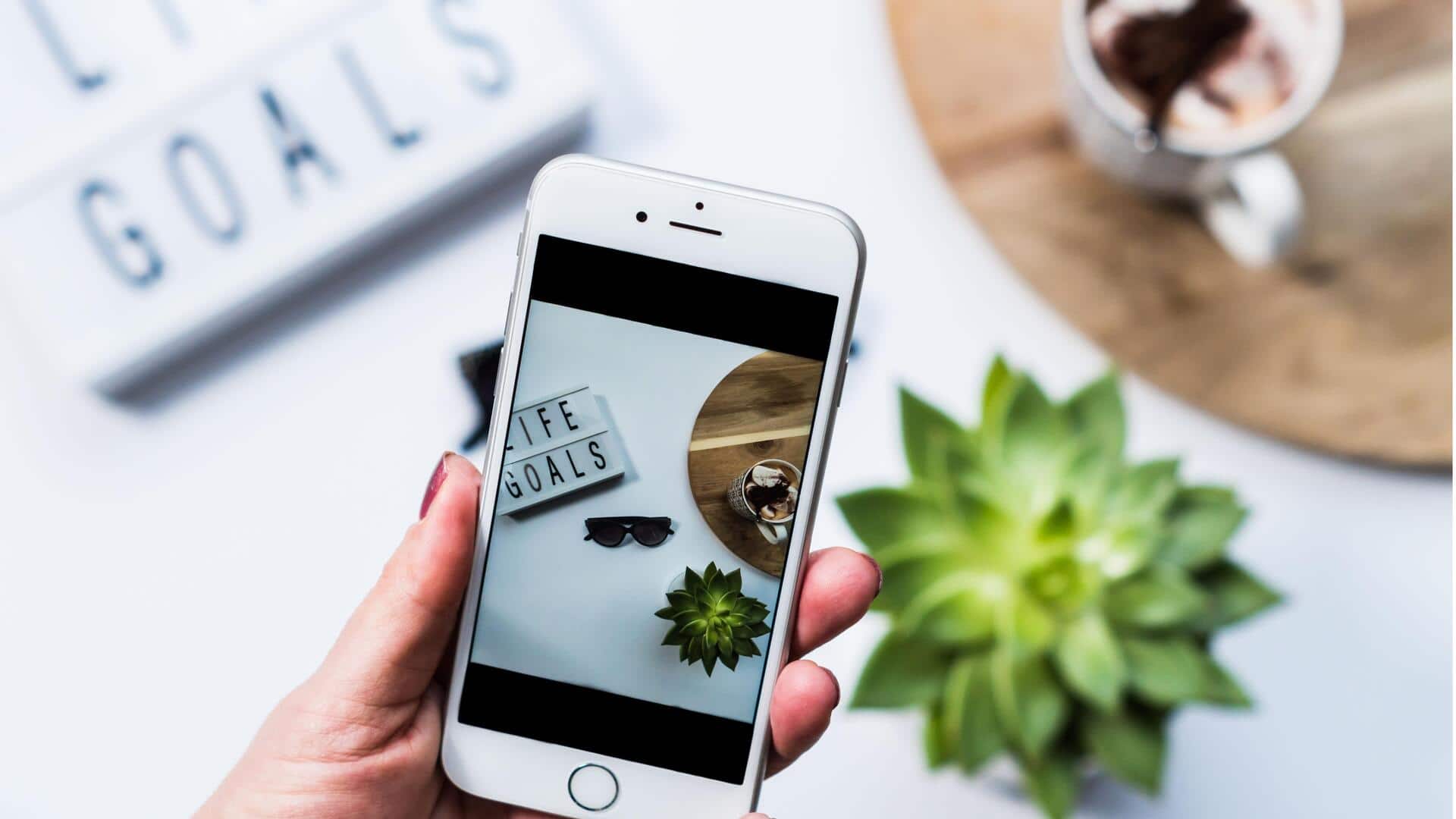 How to make a vision board on your phone