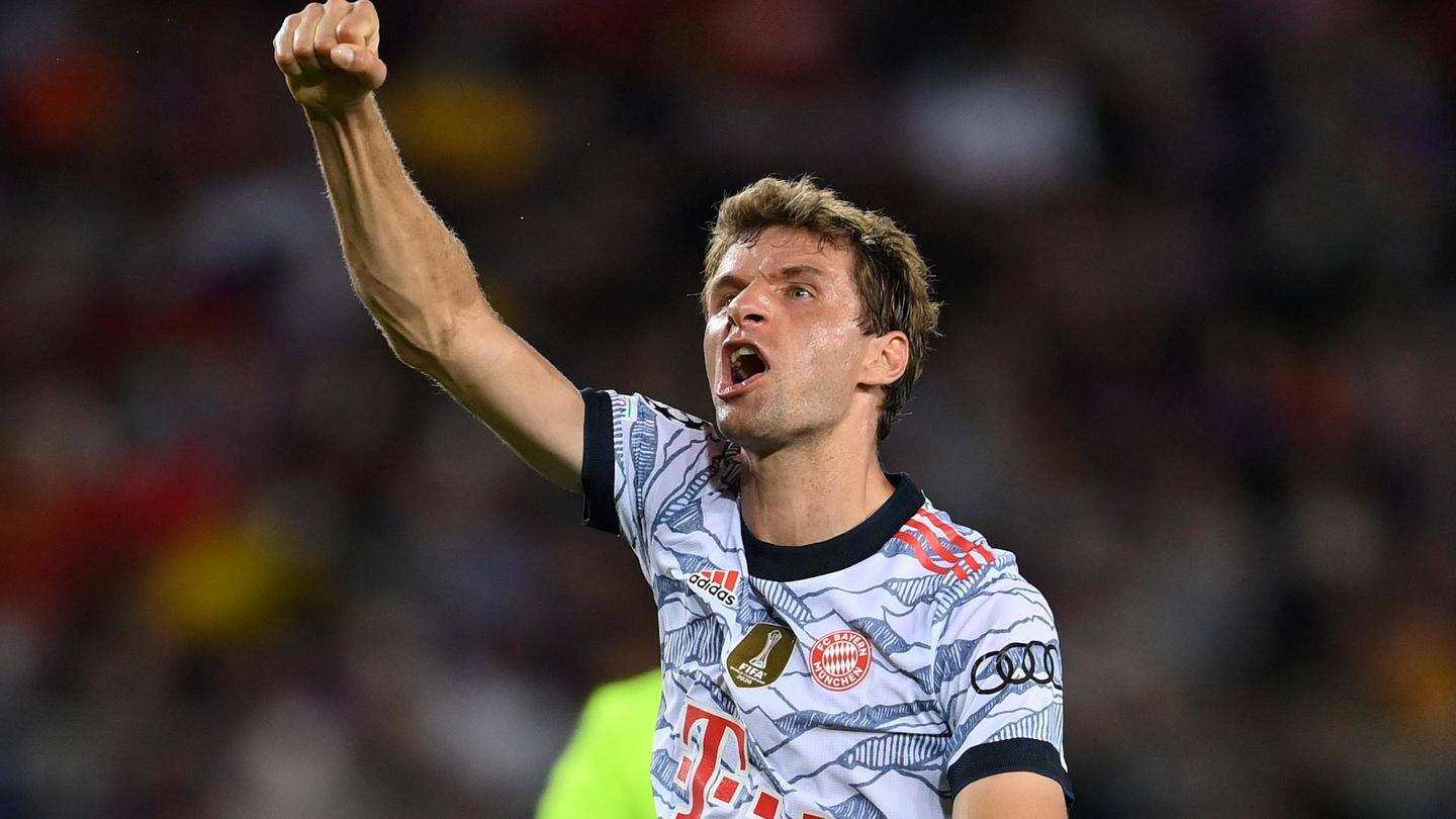 Muller continues his fine run against Barcelona; Bayern set record Muller continues his fine run against Barcelona; Bayern set record