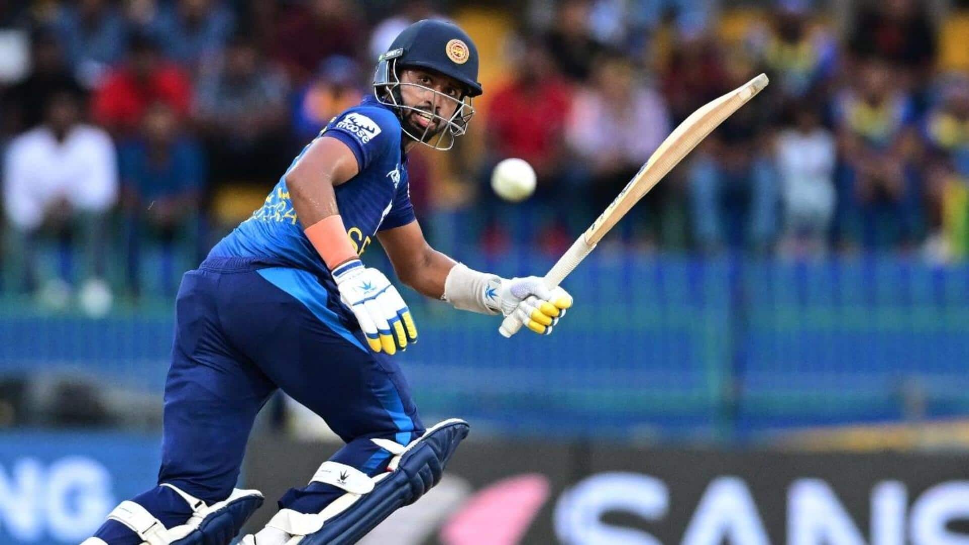 Sadeera Samarawickrama hammers his maiden ODI century: Key stats