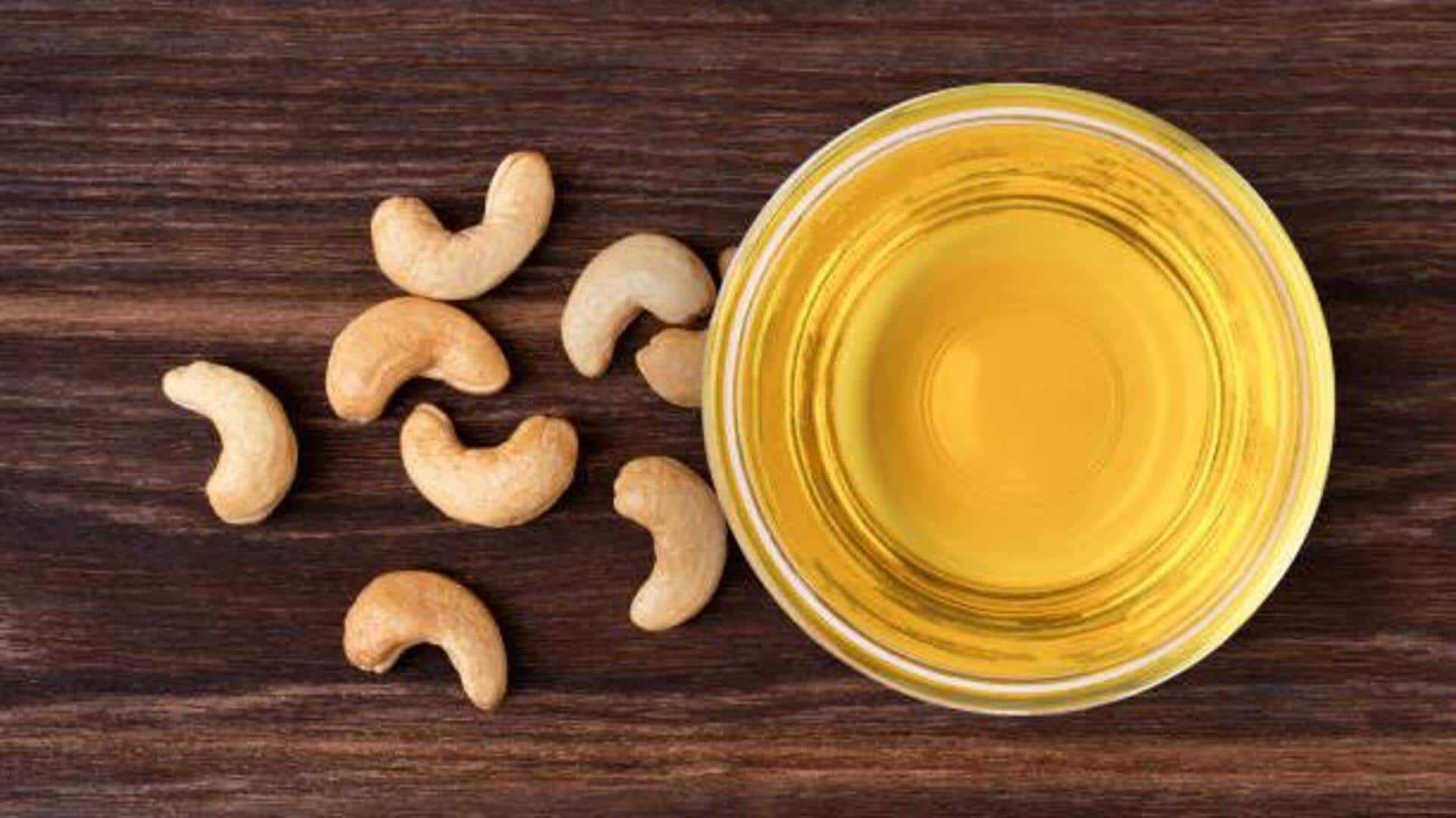 Reviving glow with cashew nut oil elegance