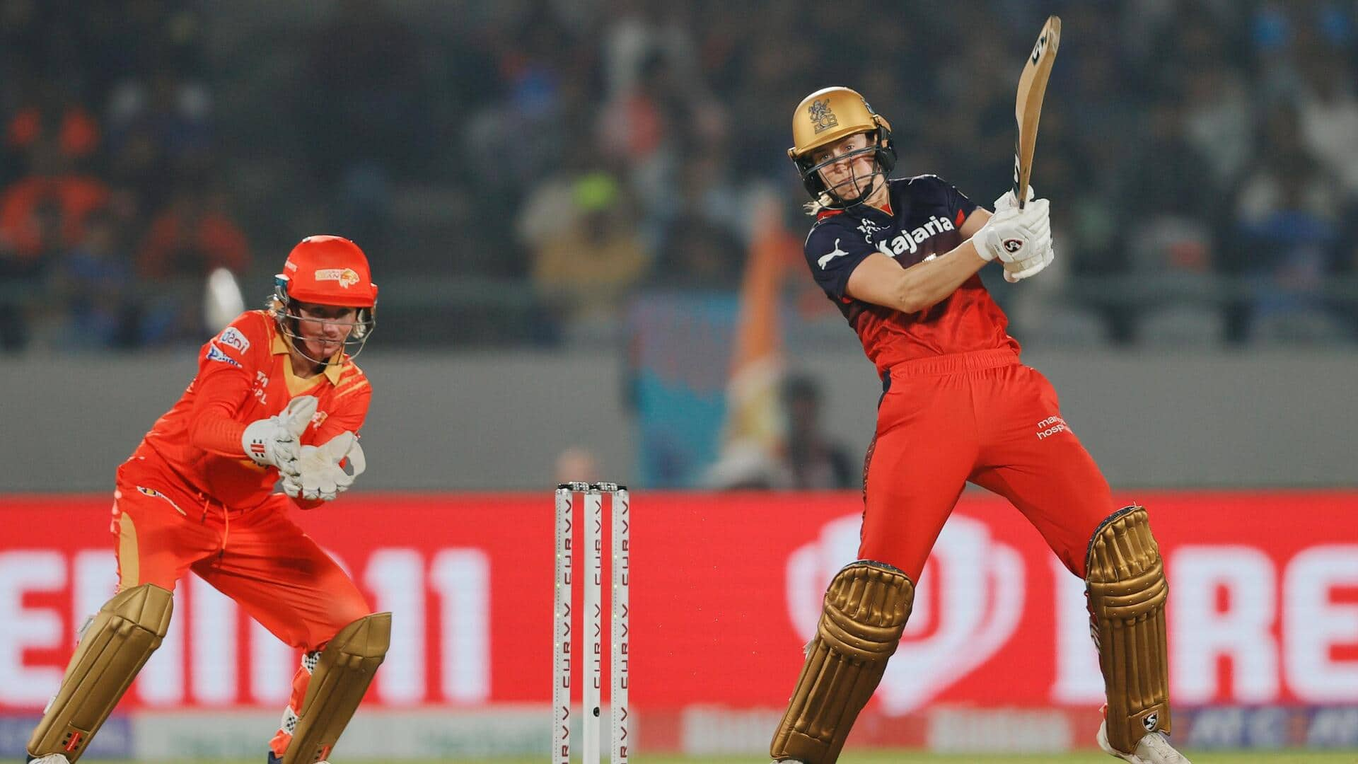 RCB scale 202-run target against GG in WPL 2025 opener