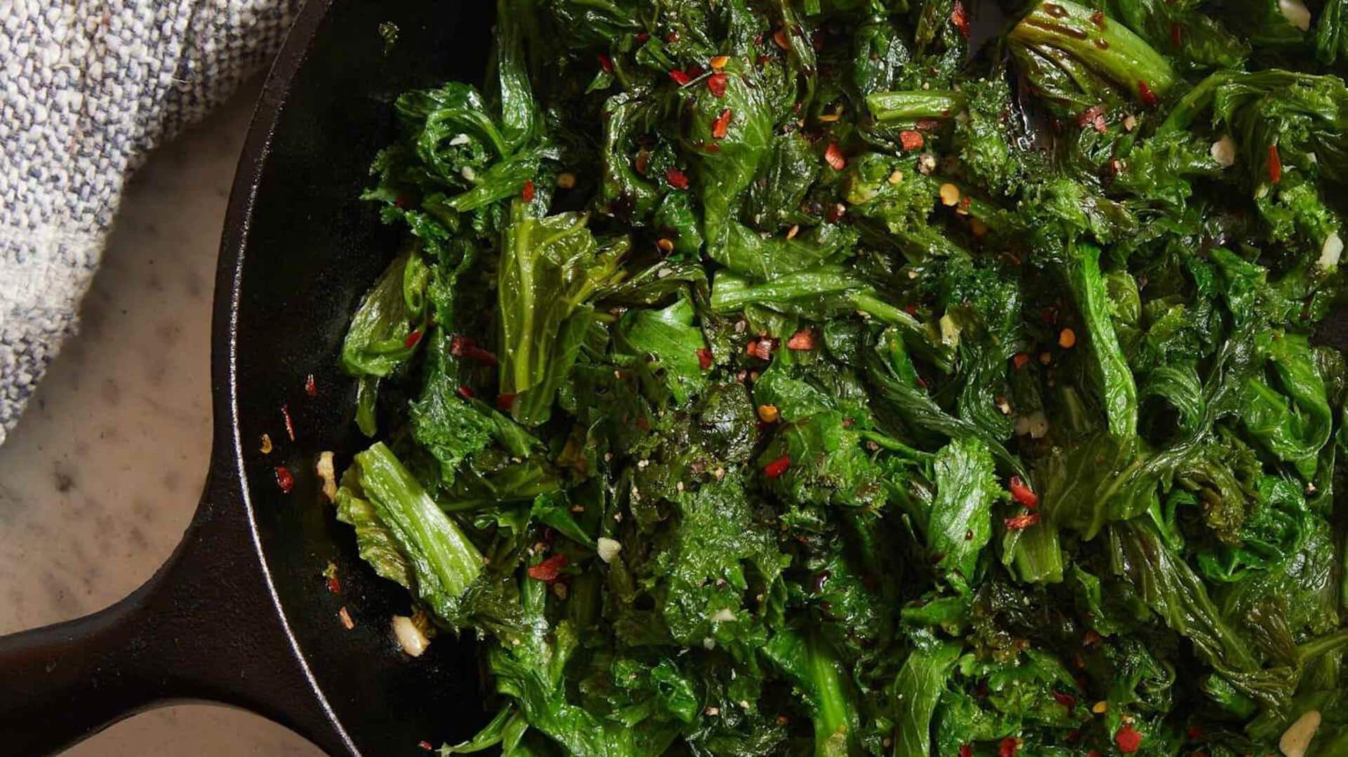 Try these mustard green-based recipes today Try these mustard green-based recipes today