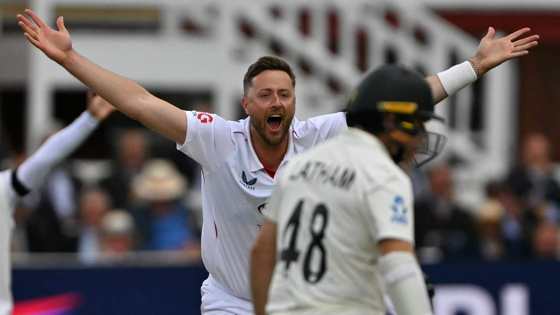 Ollie Robinson ruled out of 2nd NZ Test with injury