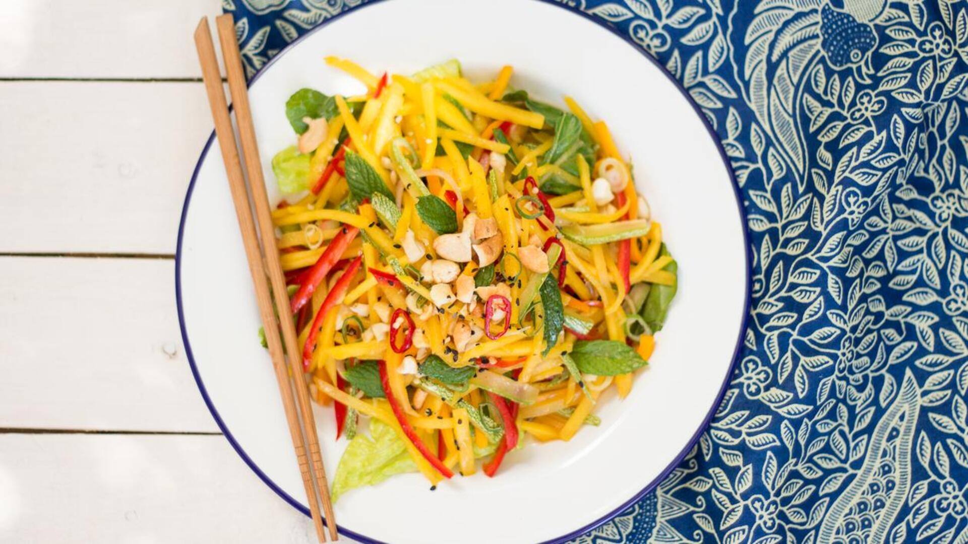 Recipe-o'-clock: Make this delicious Thai mango salad at home
