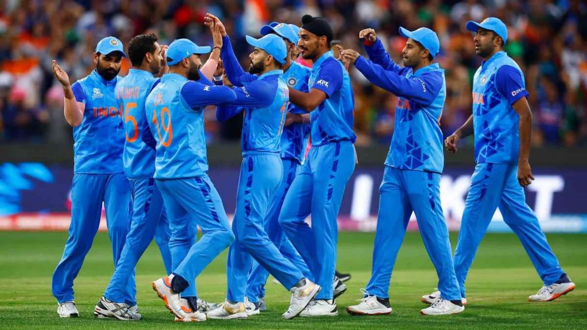 Presenting lowest totals against India in T20 World Cup