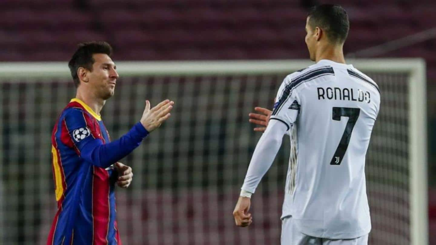 Statistical Comparison Of Messi And Ronaldo In 2020 21 Season Newsbytes