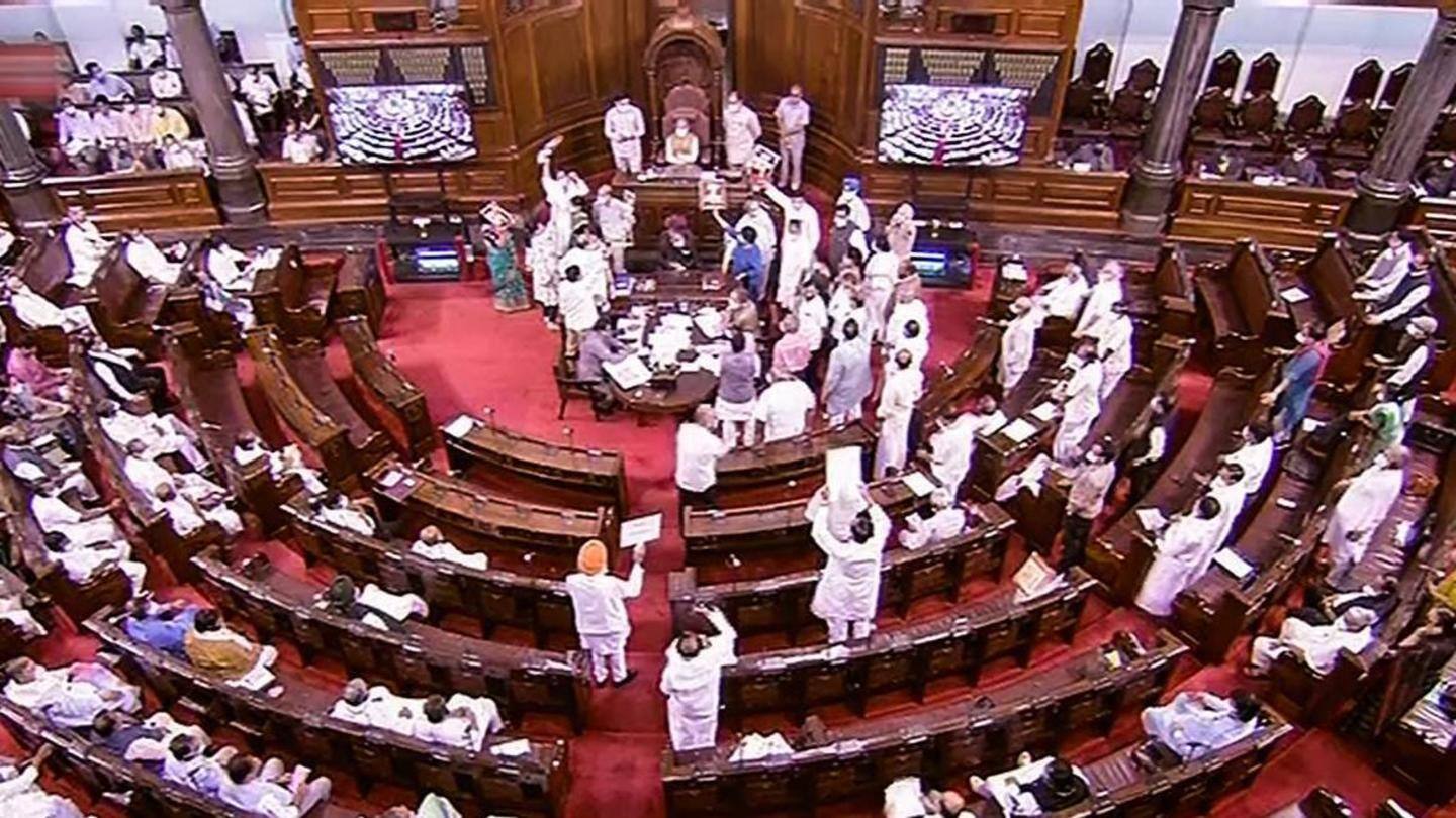 Rajya Sabha passes 3 bills in 72 minutes Rajya Sabha passes 3 bills in 72 minutes