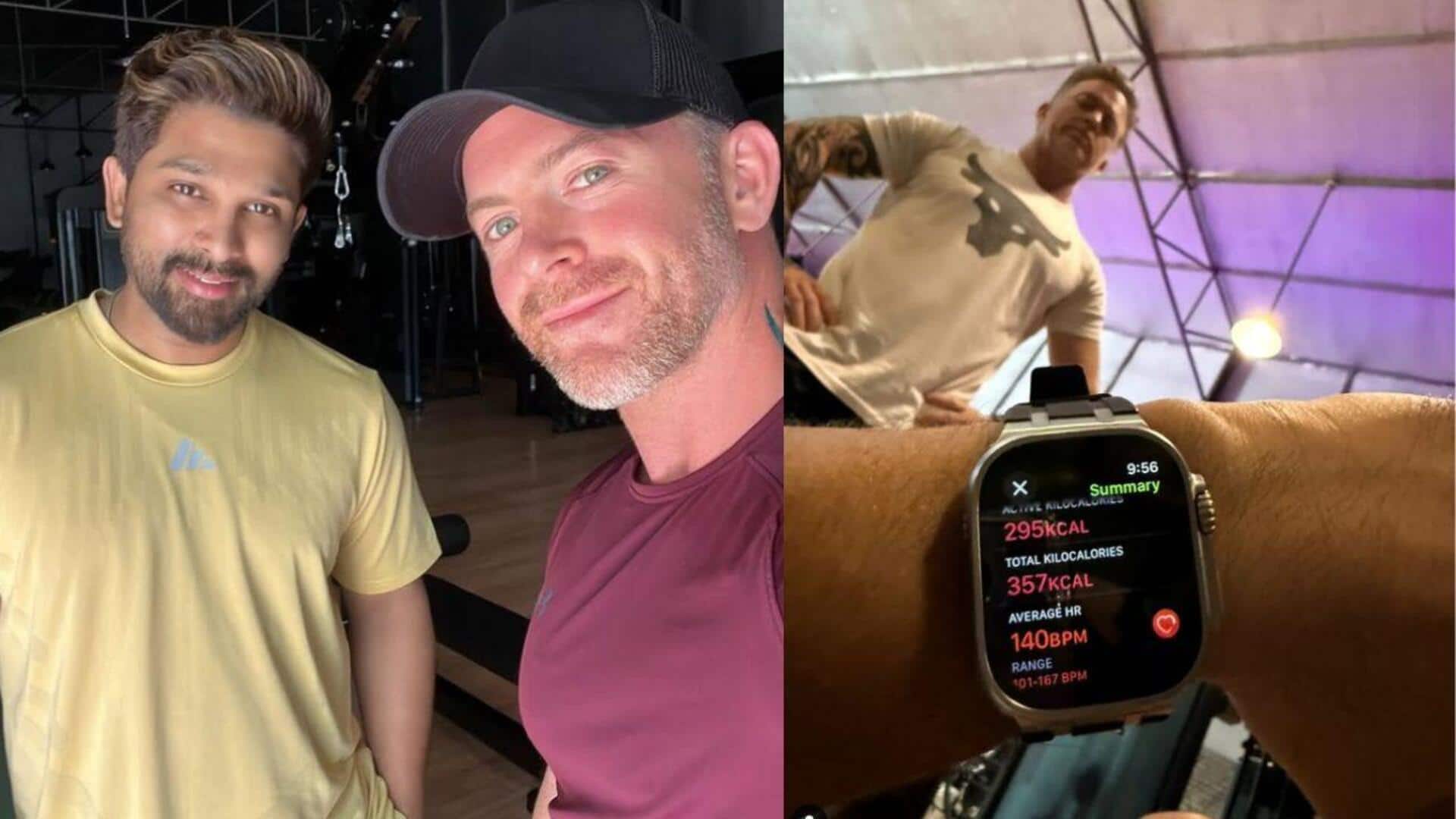 Who is training Allu Arjun for his film 'AA22xA6'? Who is training Allu Arjun for his film 'AA22xA6'?